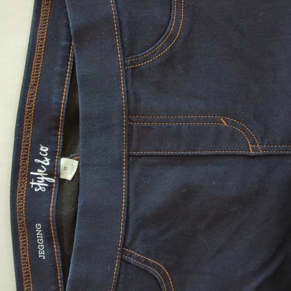 Style & Co. Pull On Jegging Jeans M Blue - Picture 8 of 14